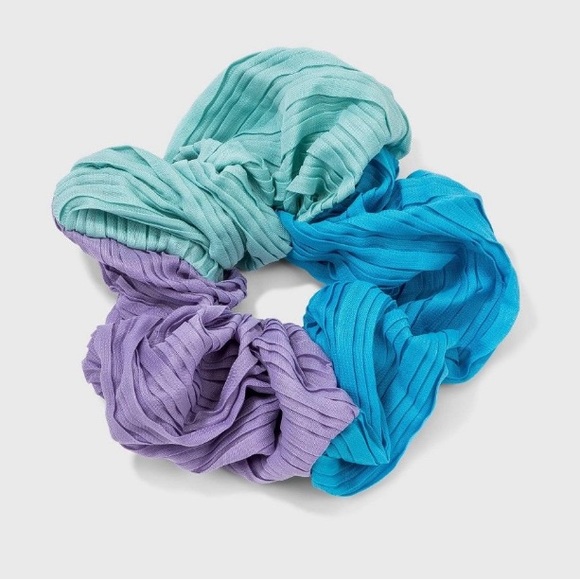 Wild Fable Target Jumbo Multicolor Color Block Hair Twister Scrunchie - Picture 2 of 4